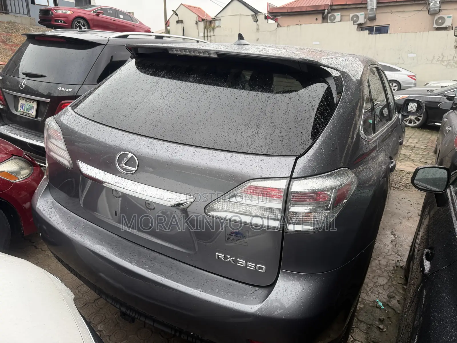Lexus RX 350 2011 Gray