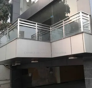 Modern Glass Balcony Design