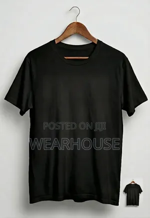 Plain Black Tshirts