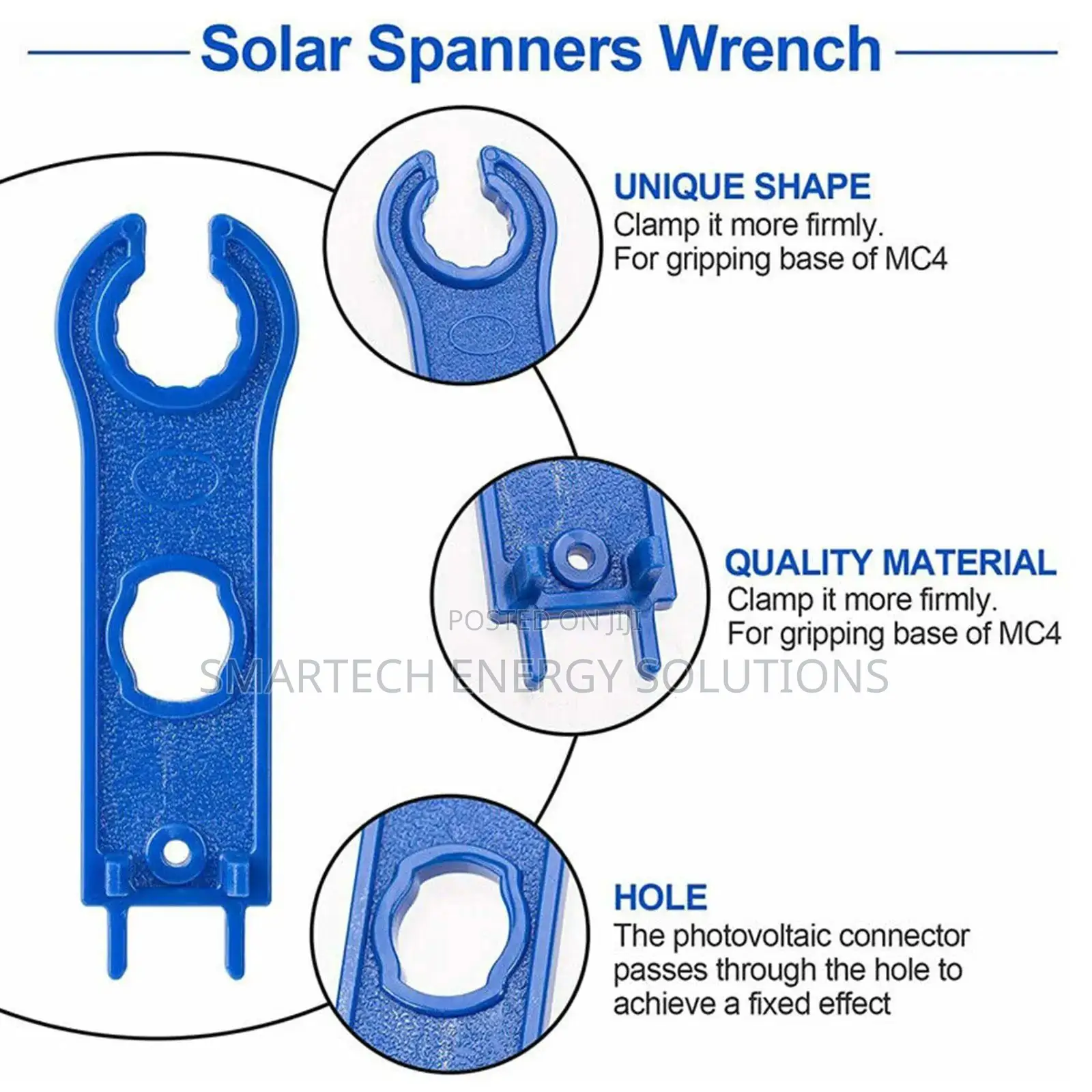 Solar Spanner Wrench Mc4 Blue Spanner