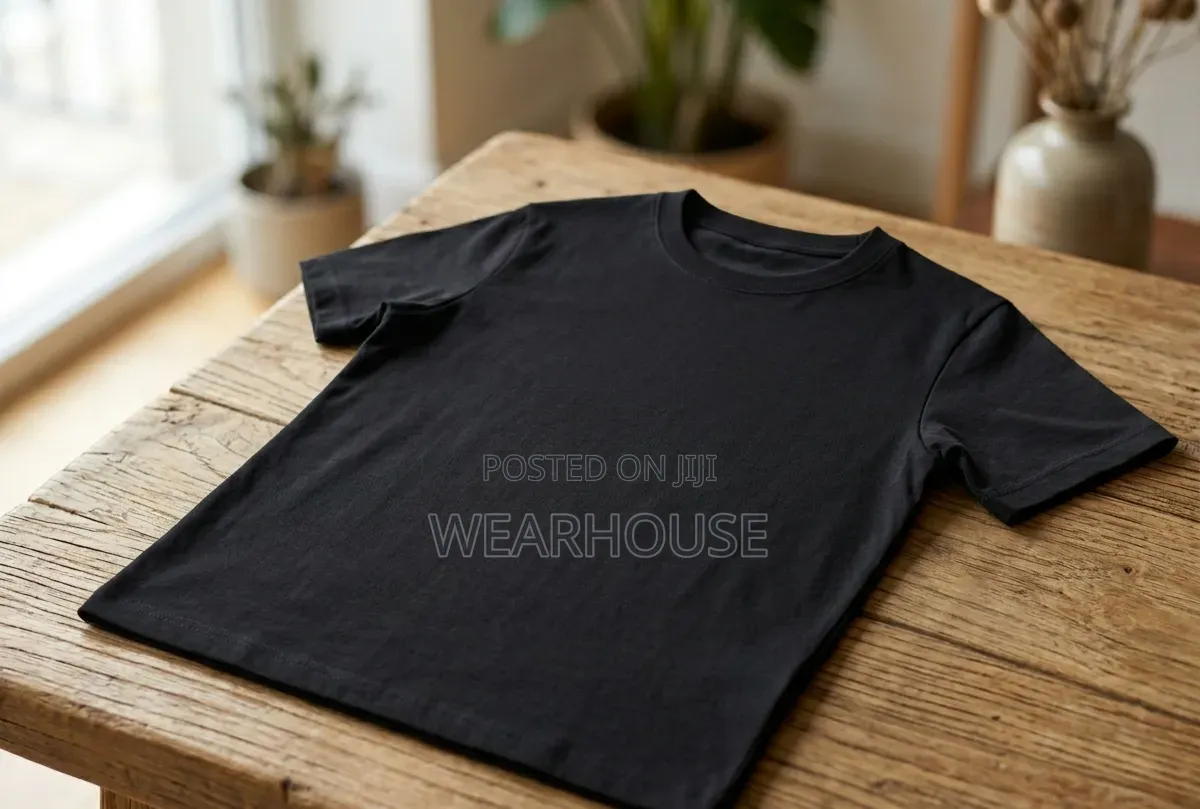 Plain Black Tshirts