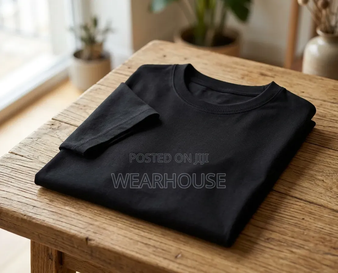 Plain Black Tshirts