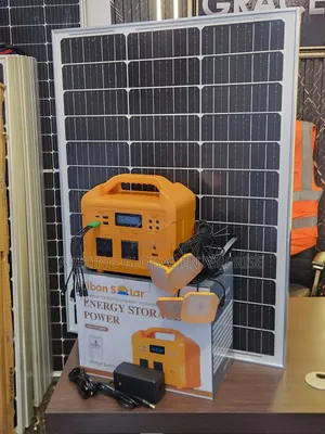 Rechargeable Solar Power Box With Multi-Device Charging Ports