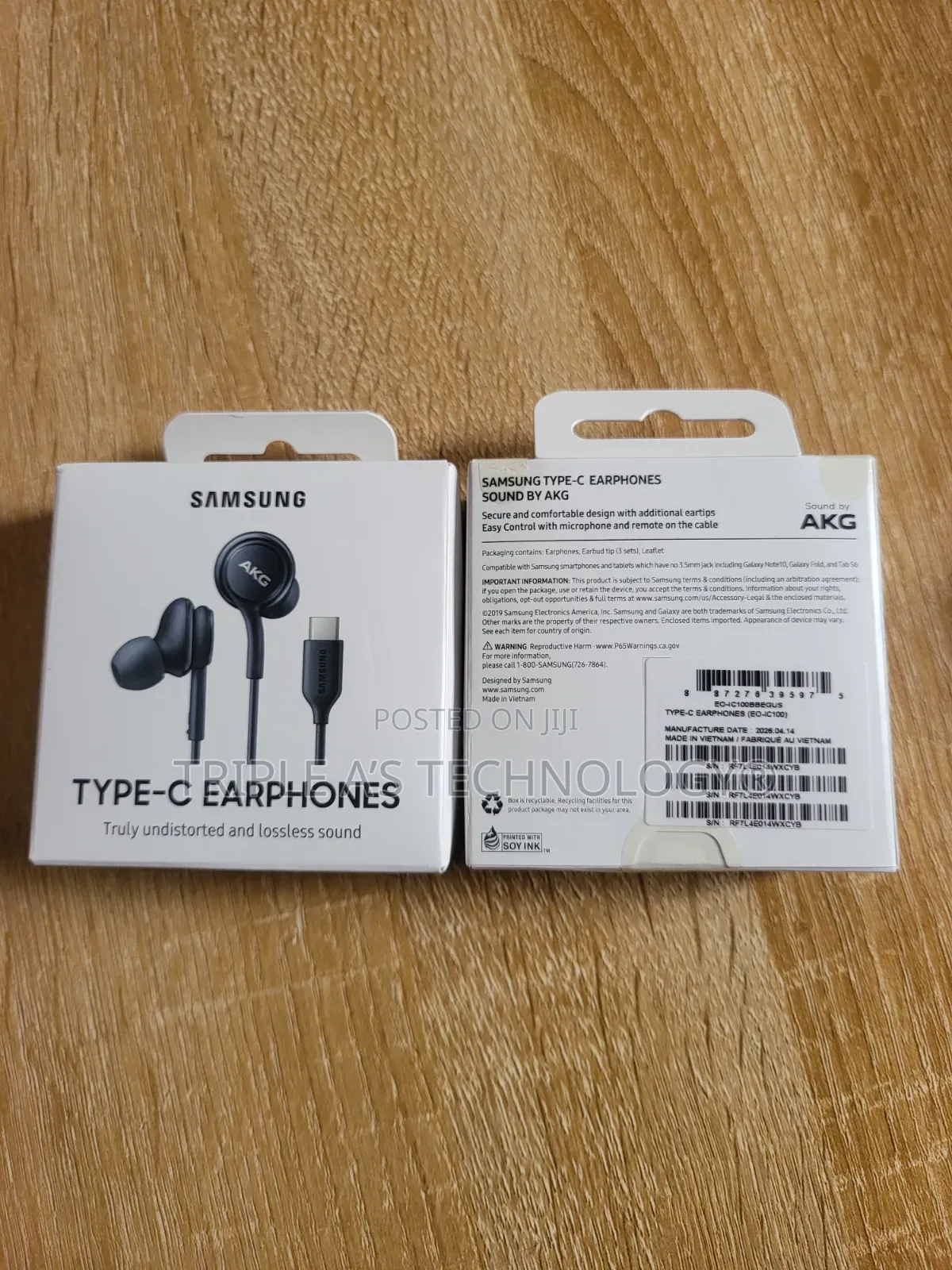 Original Samsung Eo-Ic100bbegus Corded Type-C