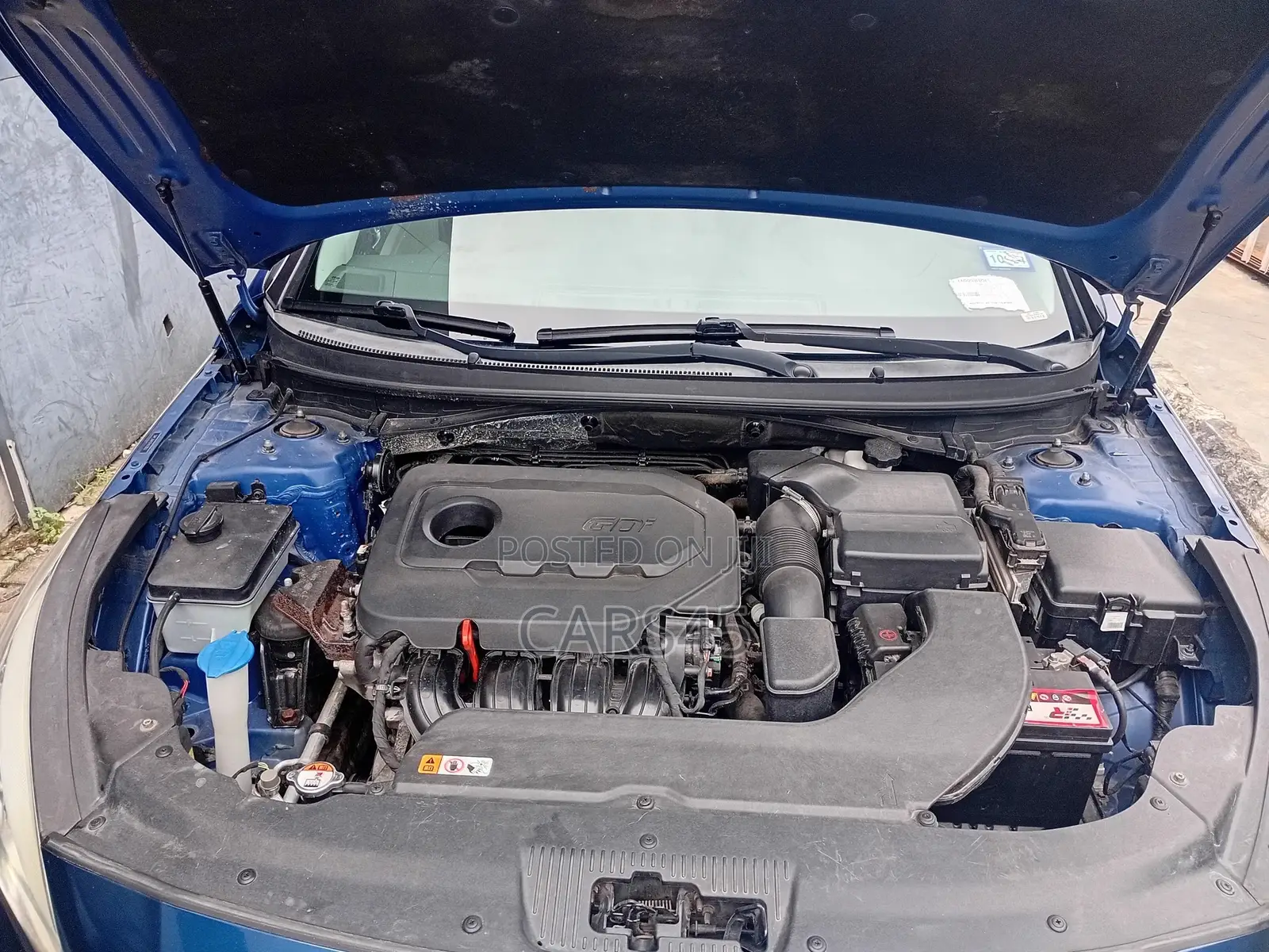 Hyundai Sonata Limited PZEV 4dr Sedan (2.4L 4cyl 6A) 2015 Blue