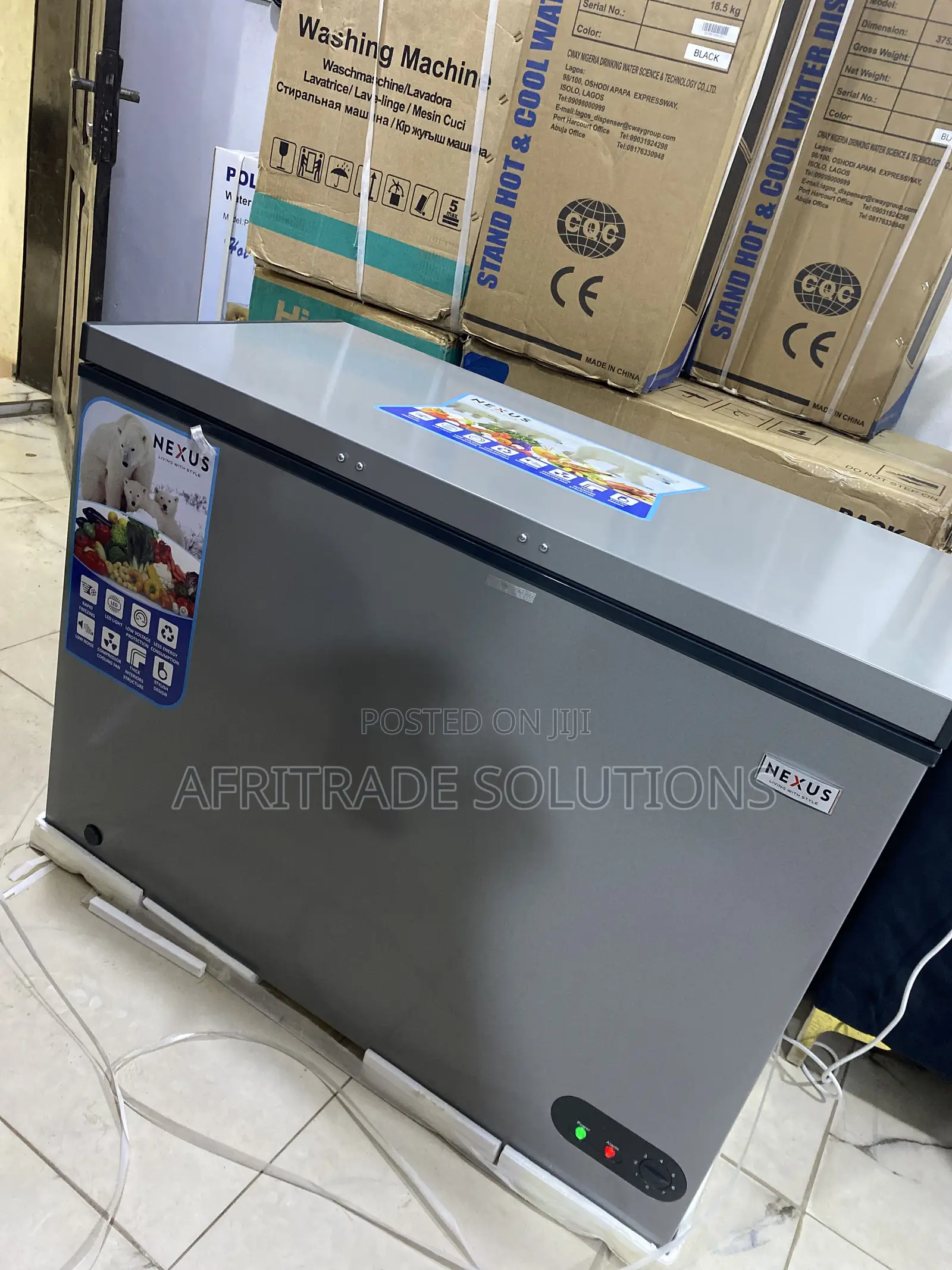 Nexus 250l Deep Freezer With Superior Freezing Performance