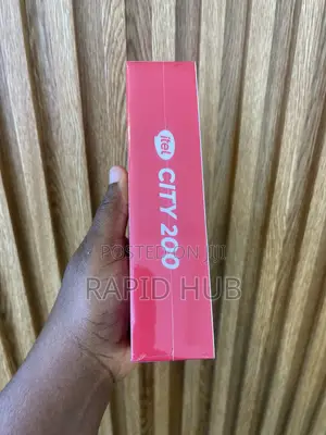 New Itel City 200 128 GB Black