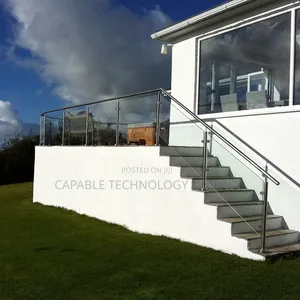 Modern Stainless Glass Handrail Balcony