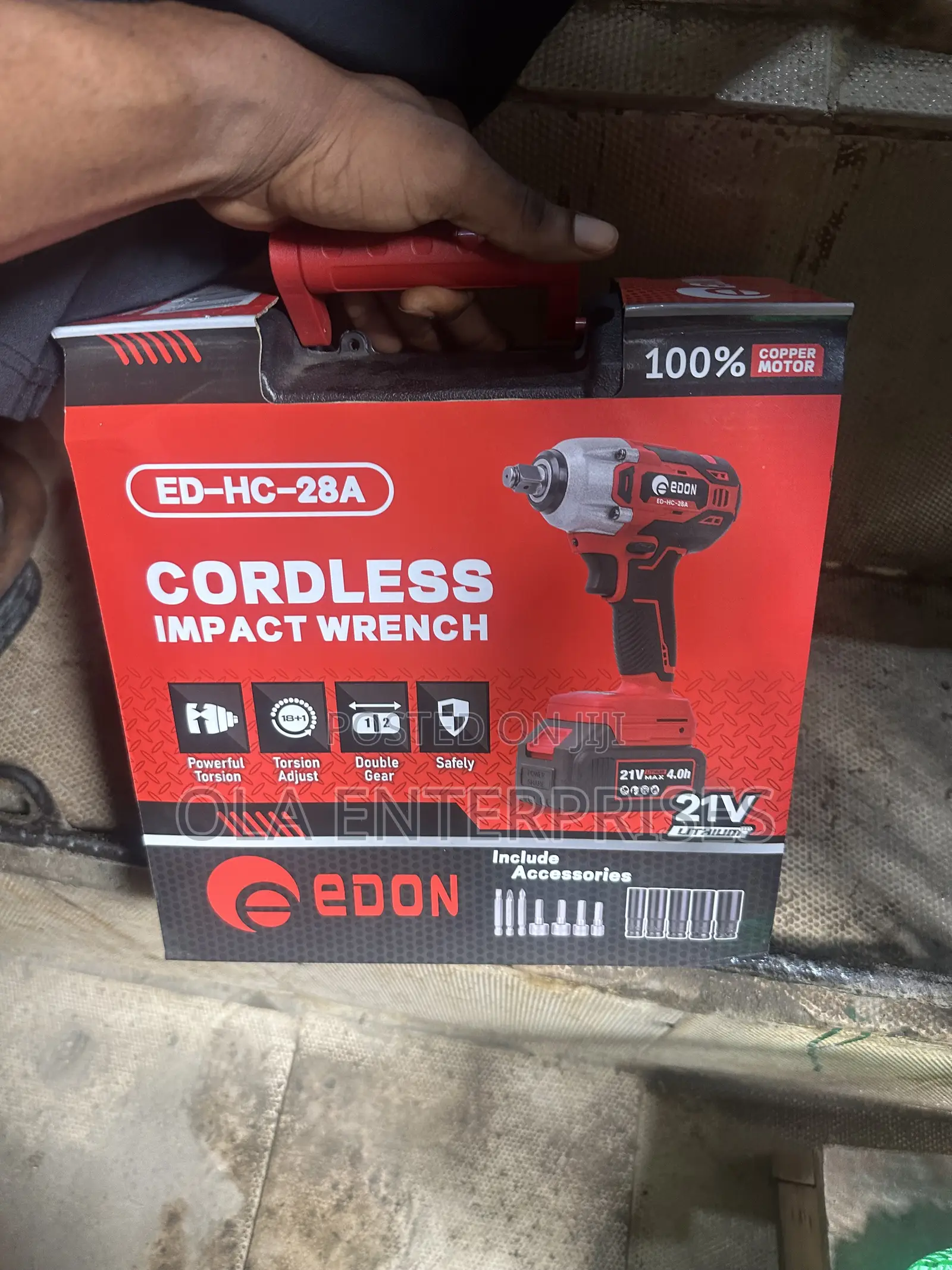 21v Cordless Impact Wrench
