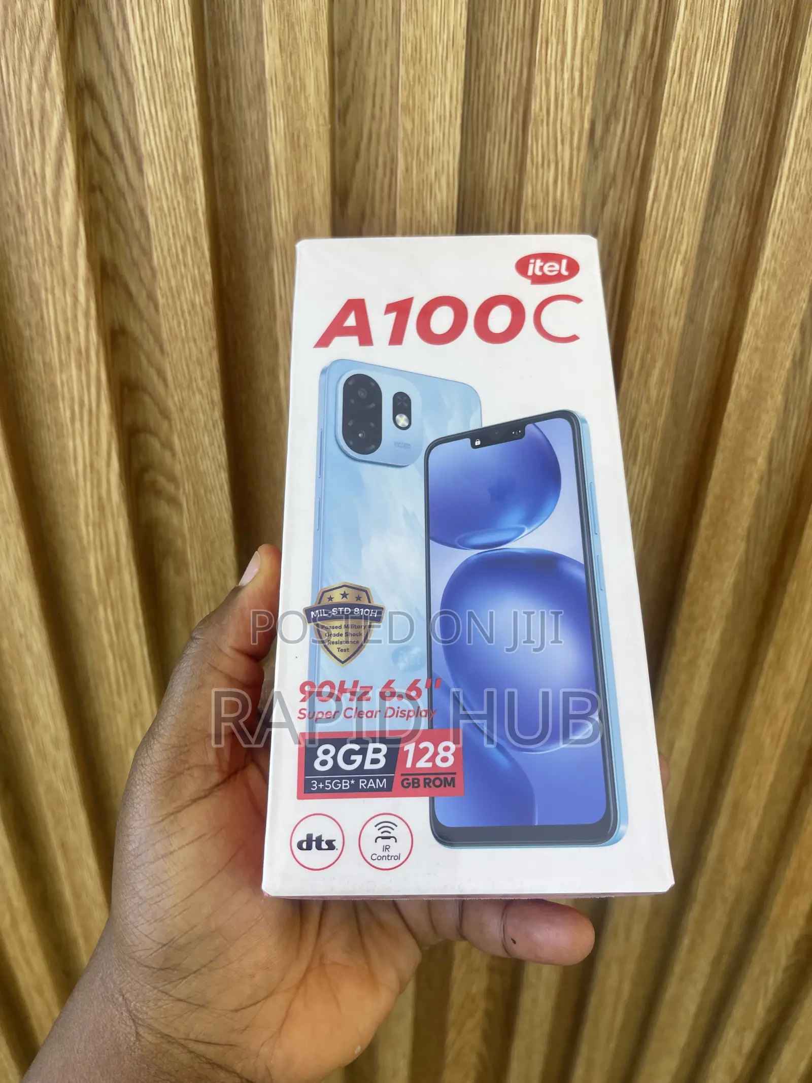 New Itel A100C 128 GB Black
