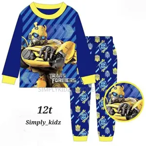 Transformers Cartoon Character Pyjamas - 12t