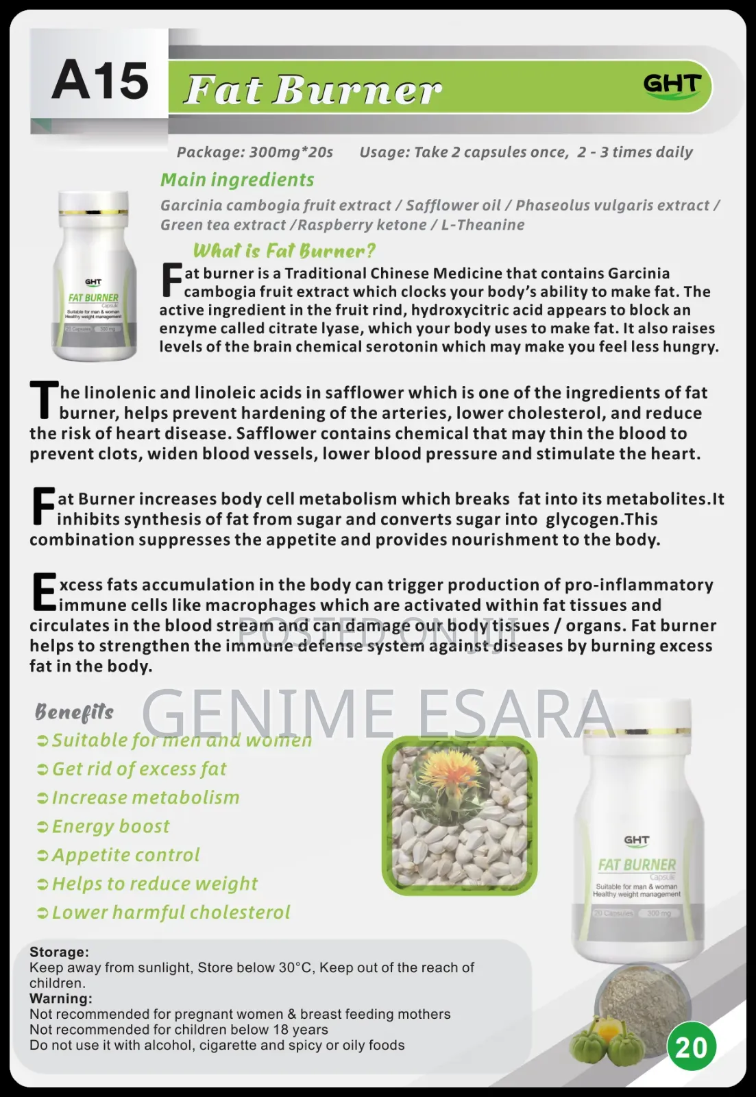 A15 Fat Burner