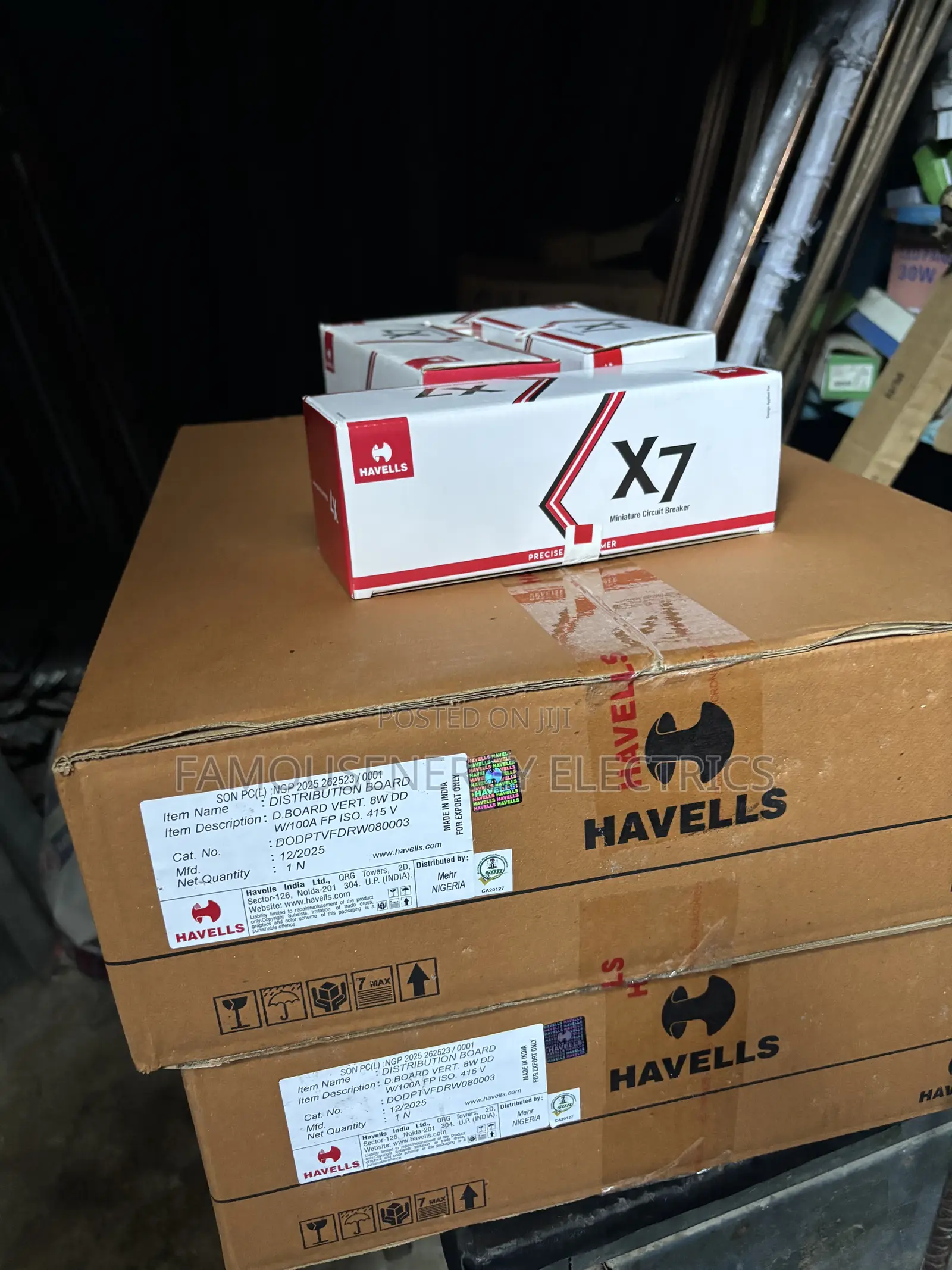 Original Distribution Board D8 TPN