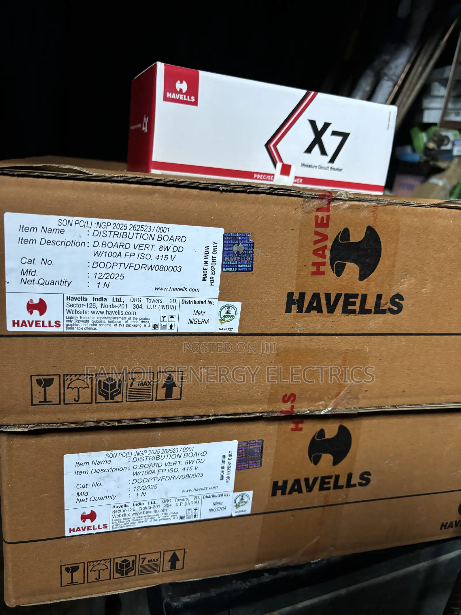Original Distribution Board D8 TPN