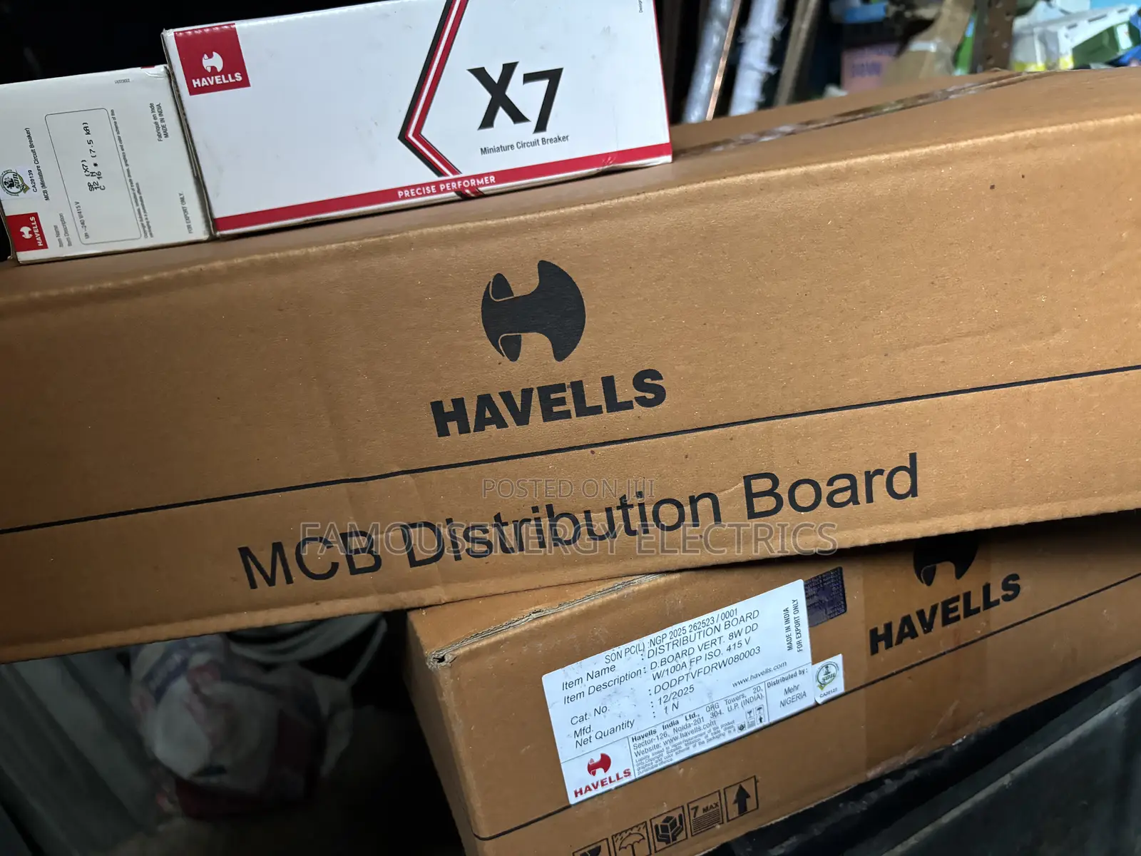 Original Distribution Board D8 TPN