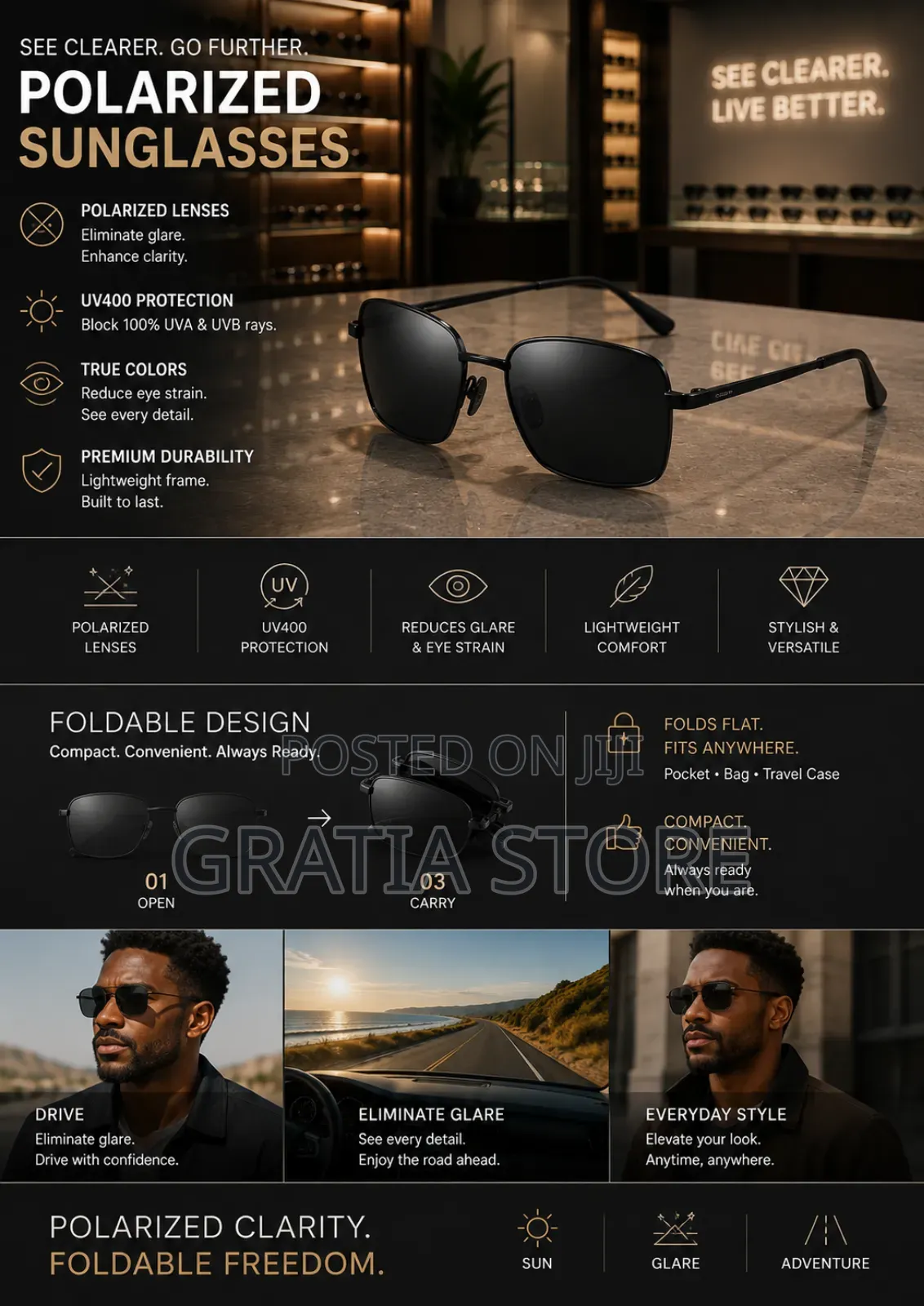 Polarised Glasses