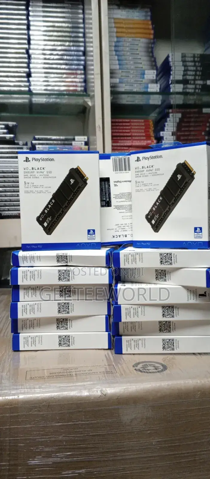 Wd Black SSD 1tb Game Drive+Heatsink