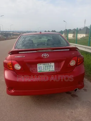 Toyota Corolla Sprinter 140i 2008 Red