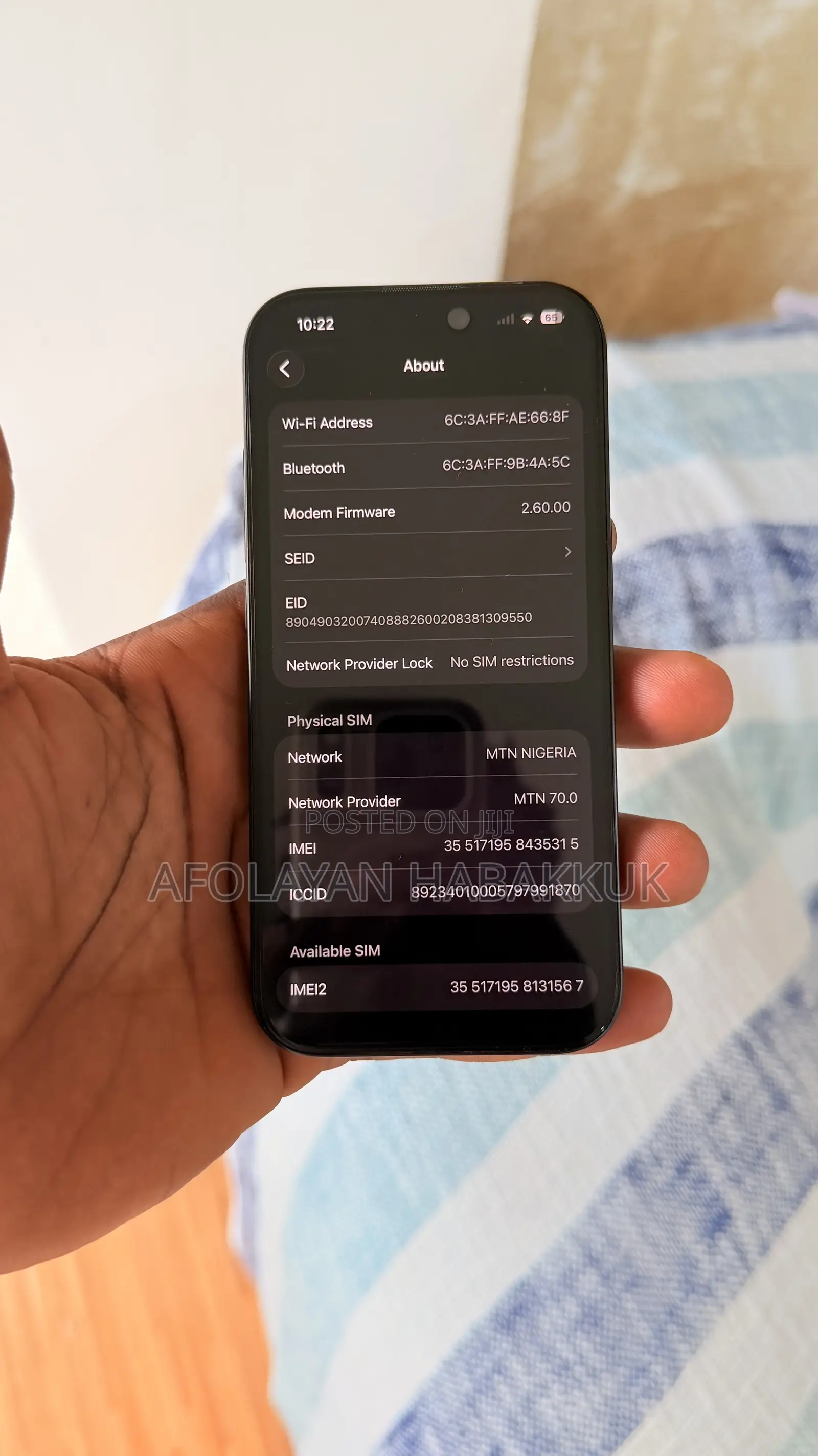 Apple iPhone 16 Pro 128 GB Black