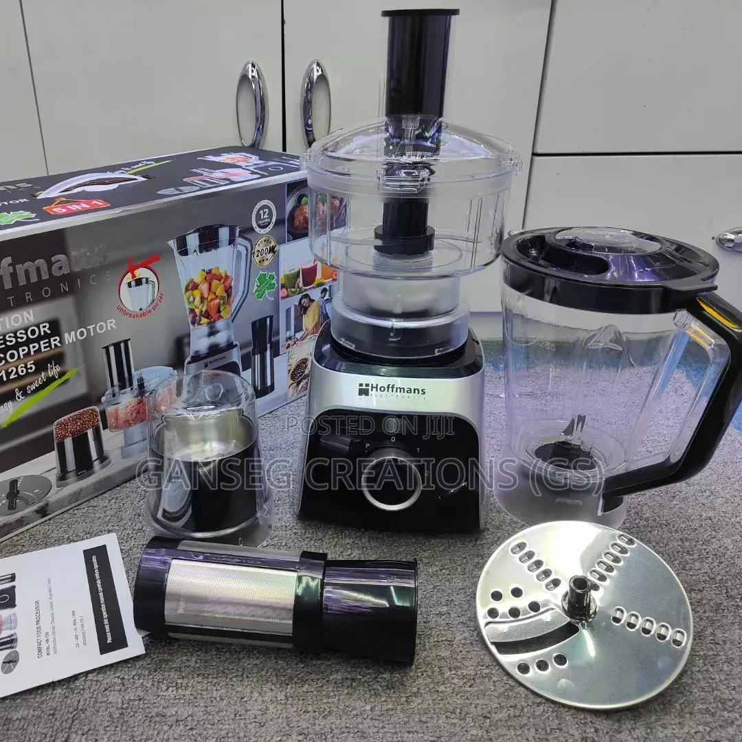 Hoffmans 10-in-1 Multifunctional Food Processor Blender (Hm-1266)