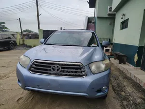 Toyota Highlander Sport 2008 Blue