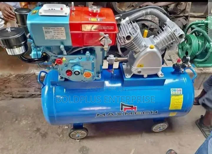 300 Litre Disel Engine Air Compressor Machine