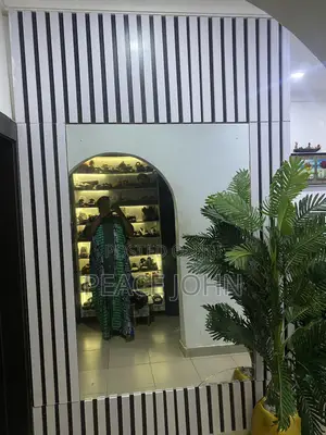 Mirror and Shoe Rack