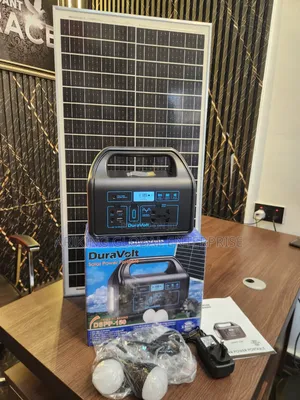 Duravolt DSP-150 Solar Power Station With Led Bulbs