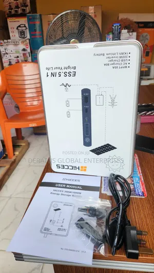 300w+1kwh Battery Hicces Solar Generator With 2pcs 200w Solar Panel