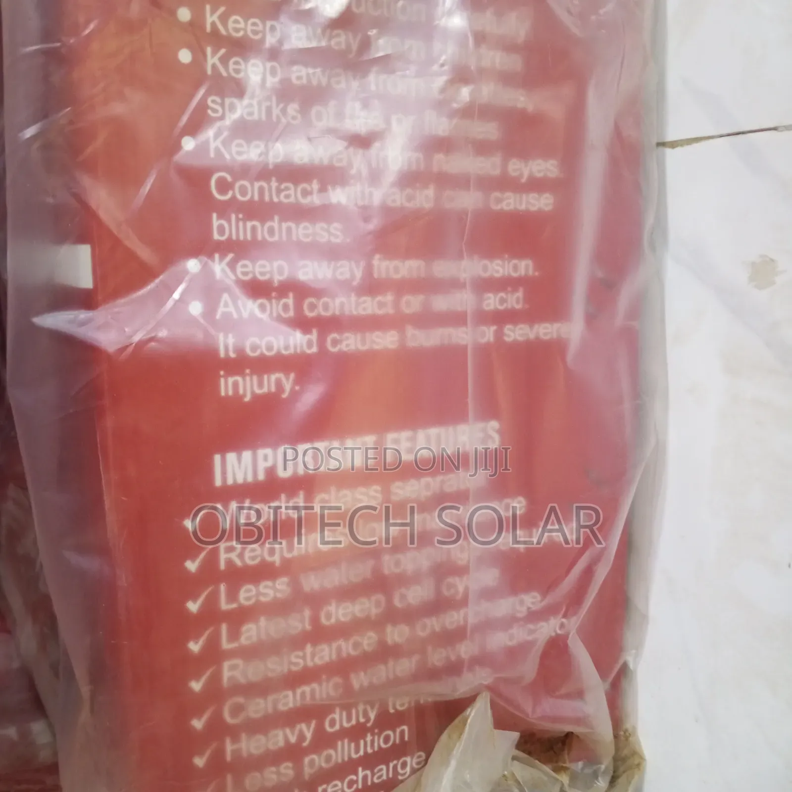 220ah Jupiter 12v Tubular Battery