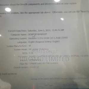Laptop HP 15 8GB Intel Core i5 SSD 256GB