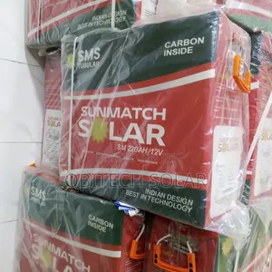 220ah Sunmatch 12v Tubular Battery