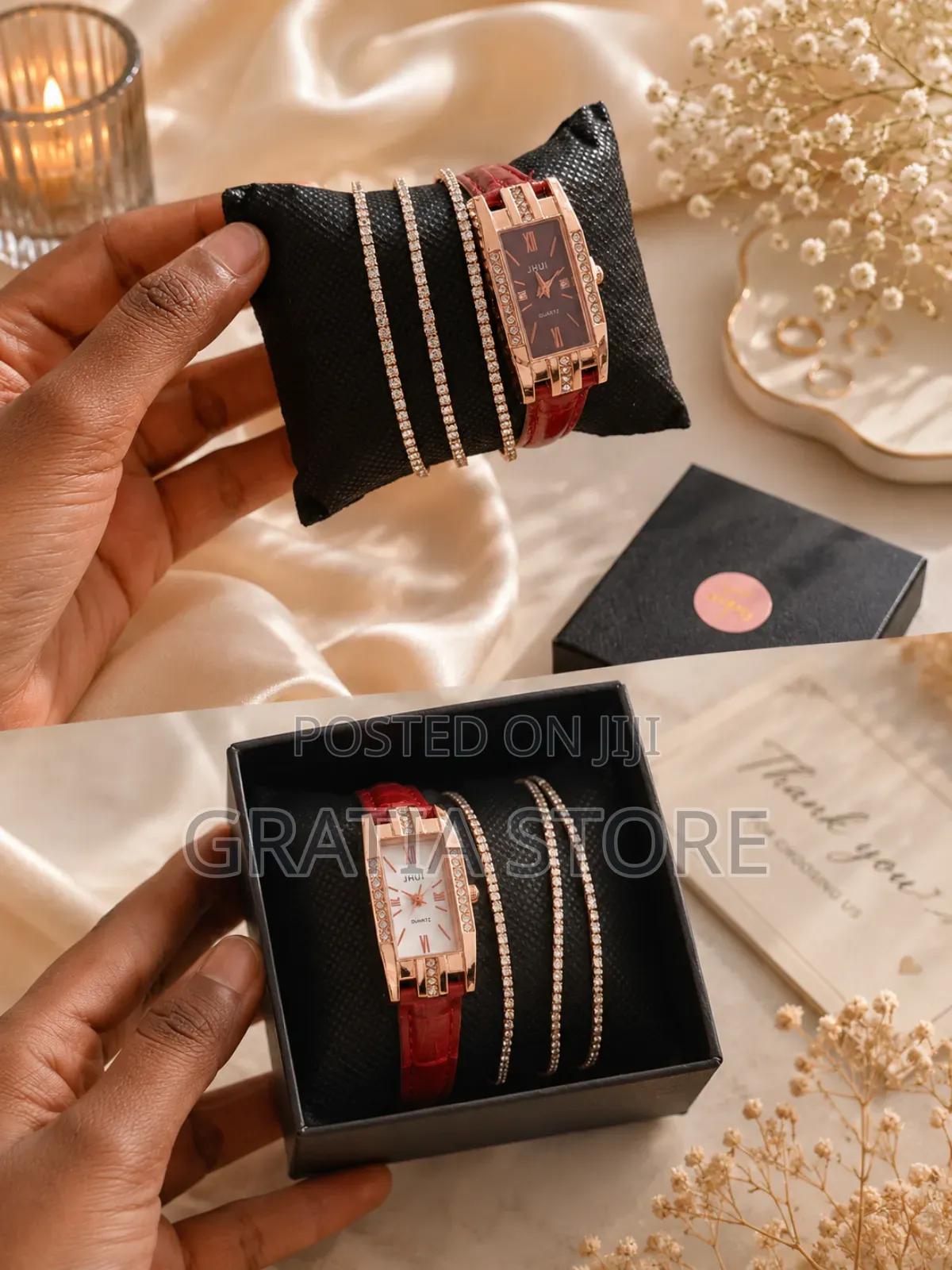 Leather Wrist Watch