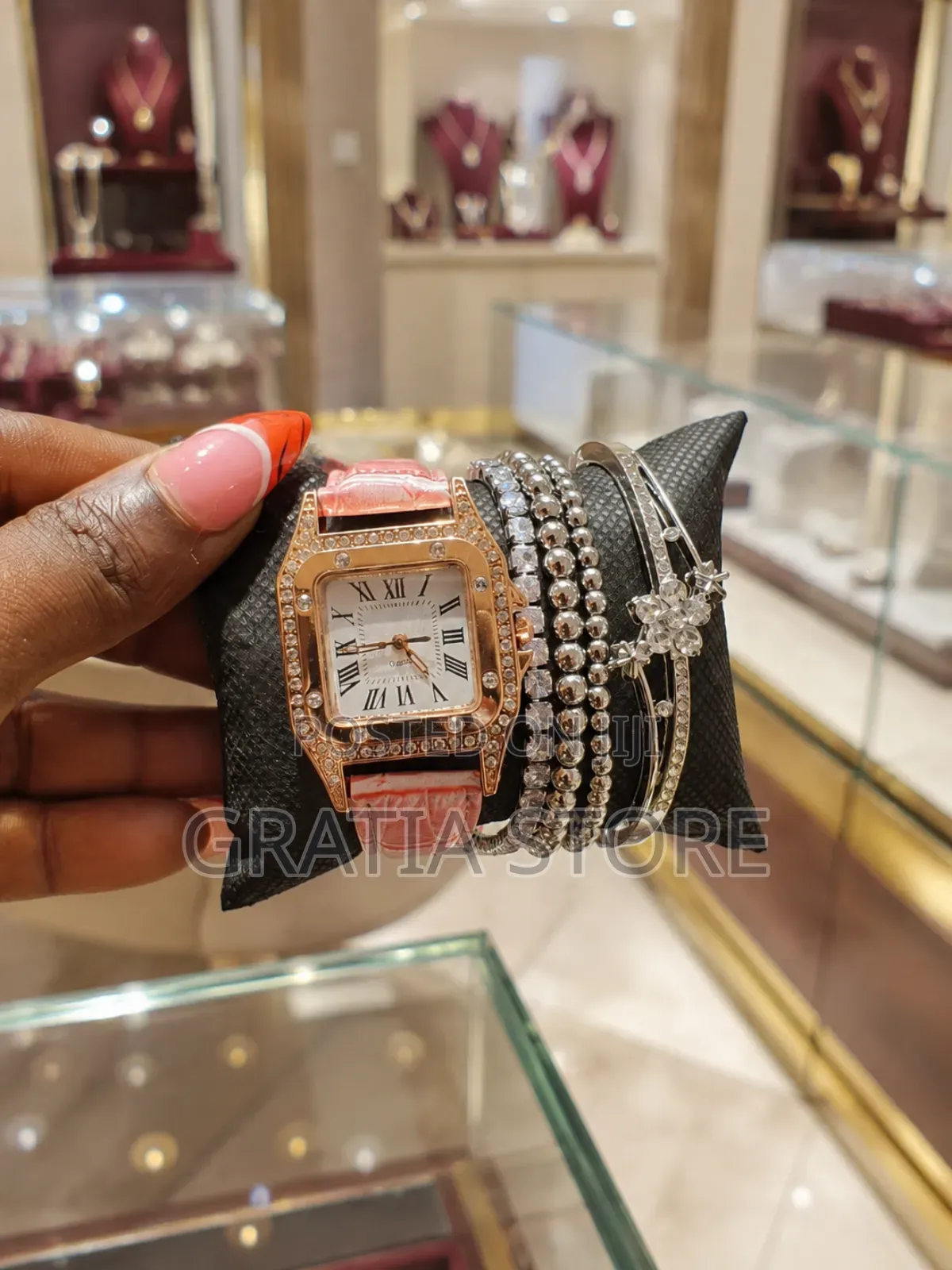 Leather Wrist Watch