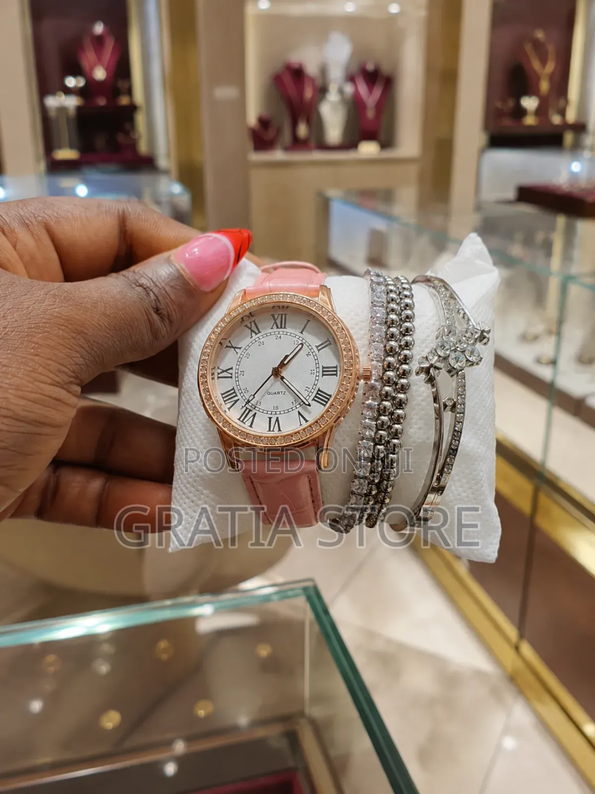 Leather Wrist Watch