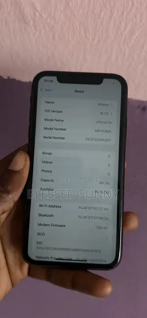 Apple iPhone XR 64 GB Black