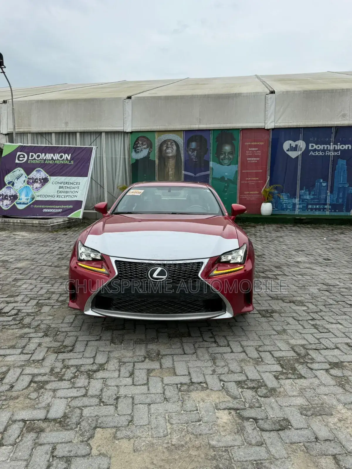 Lexus RC 2015 Red