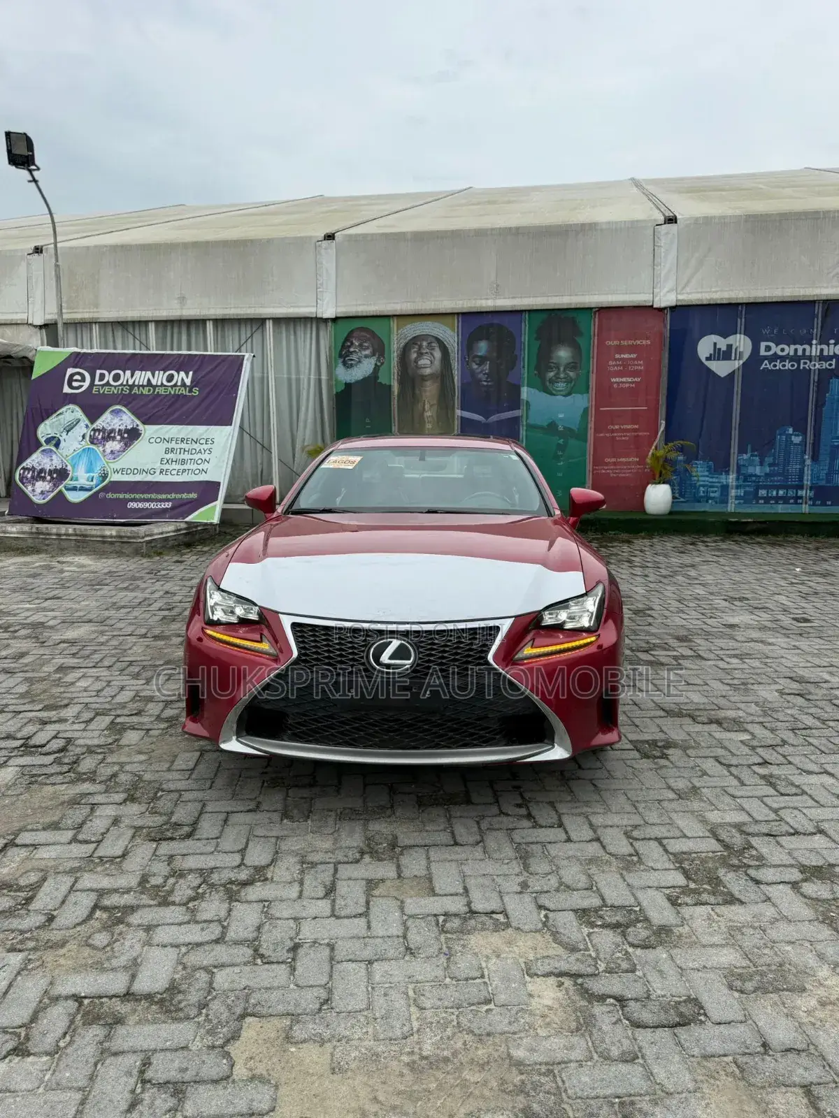 Lexus RC 2015 Red