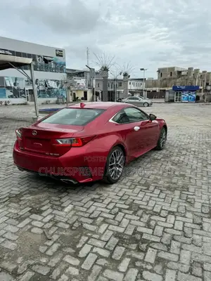 Lexus RC 2015 Red
