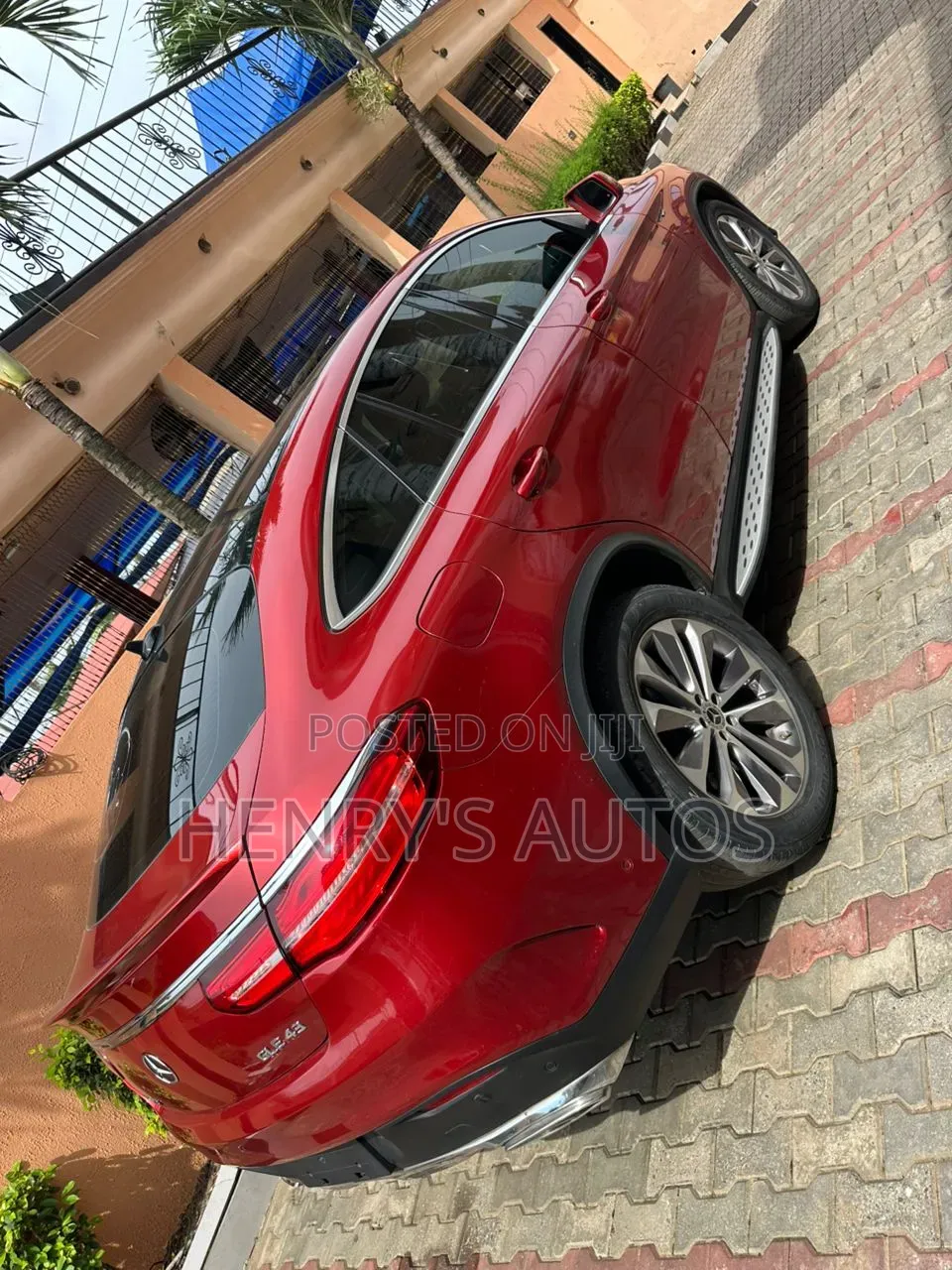 Mercedes-Benz GLE-Class 2017 Red