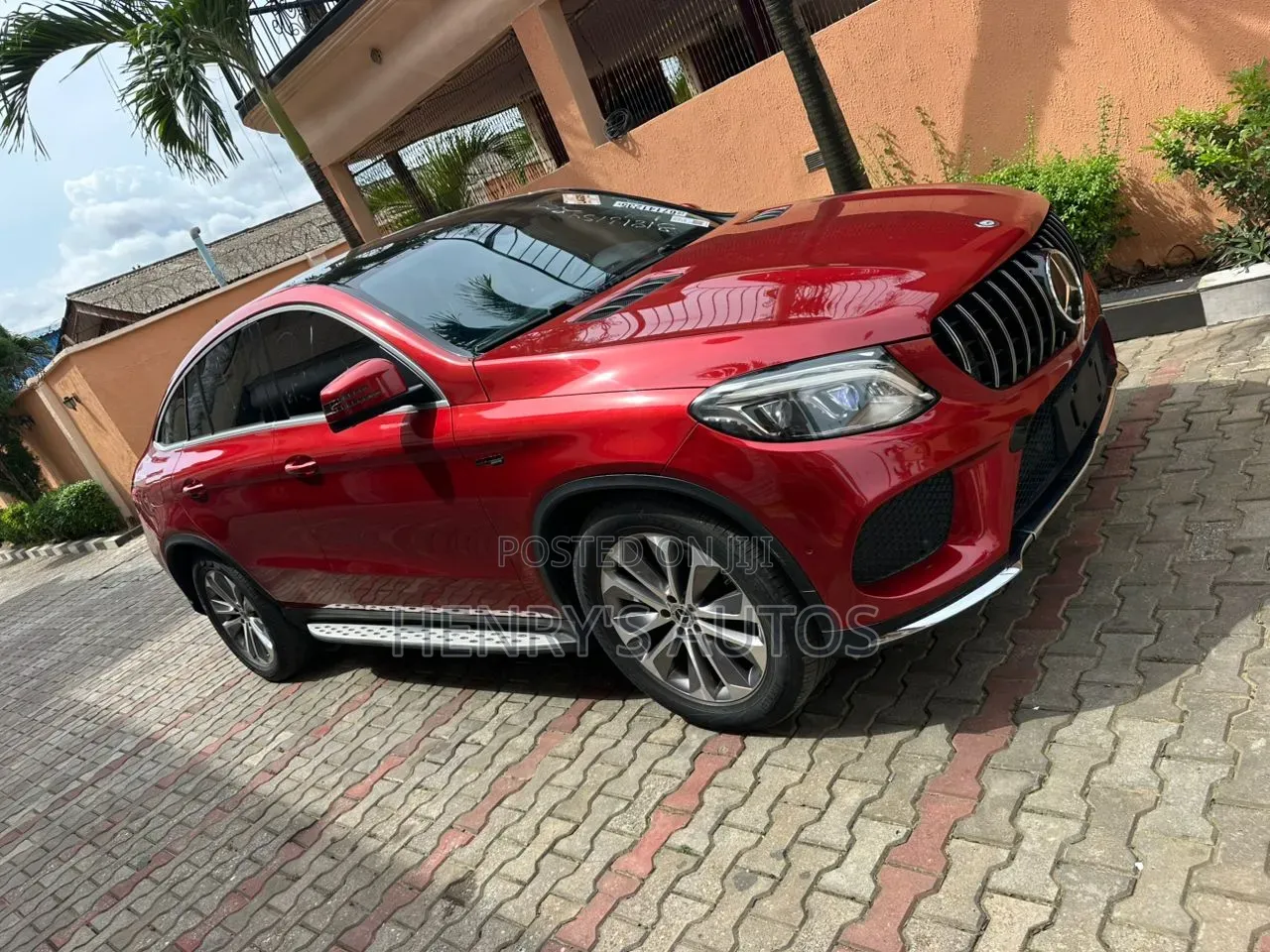 Mercedes-Benz GLE-Class 2017 Red