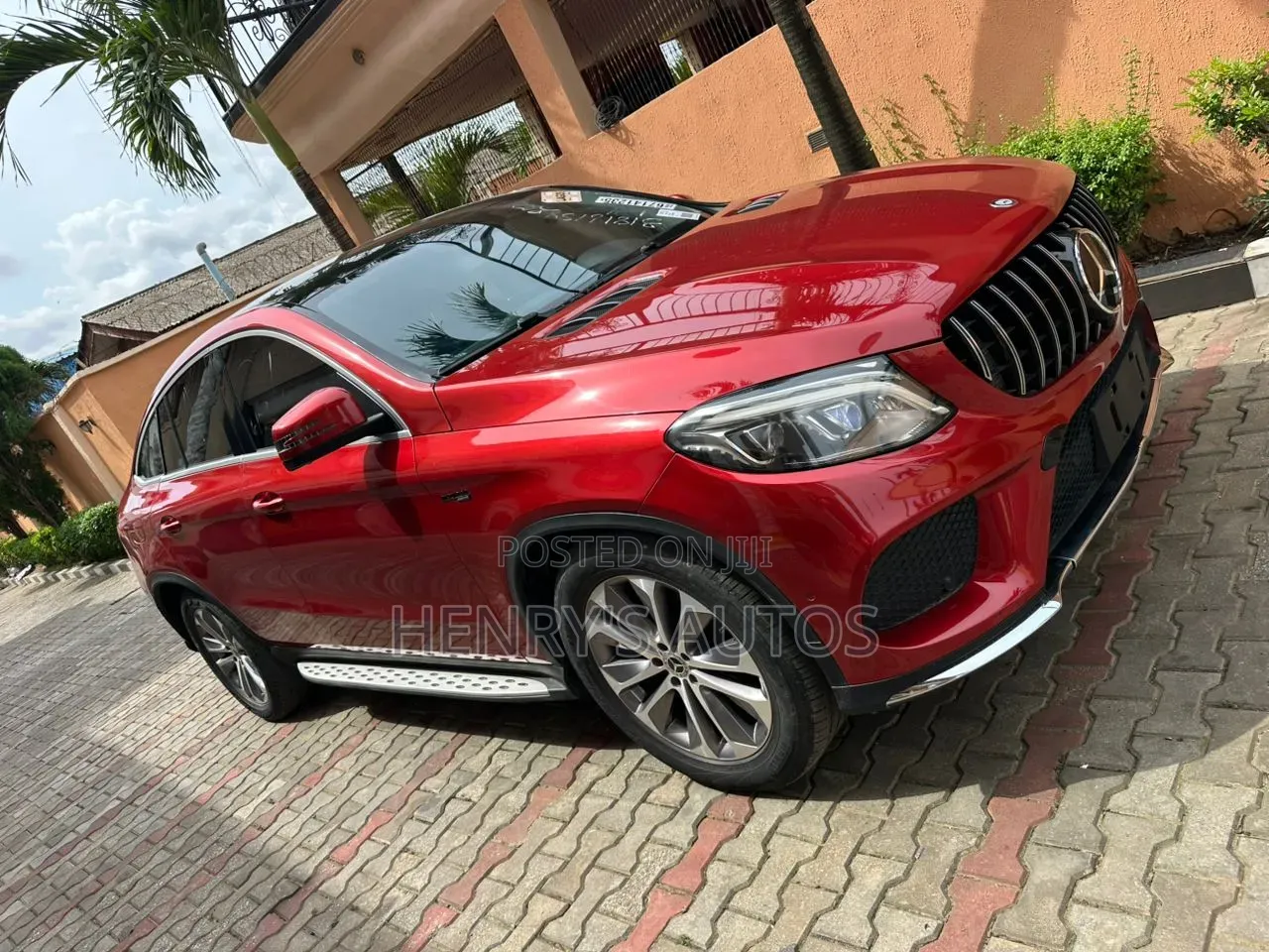 Mercedes-Benz GLE-Class 2017 Red