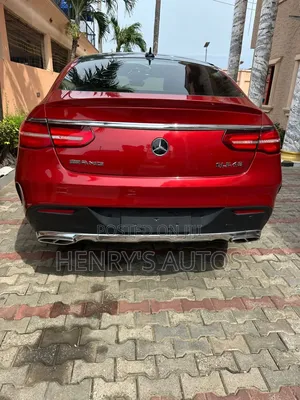 Mercedes-Benz GLE-Class 2017 Red
