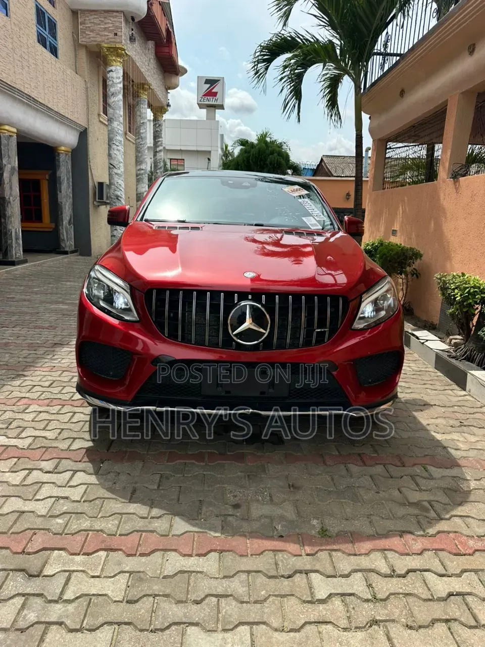 Mercedes-Benz GLE-Class 2017 Red