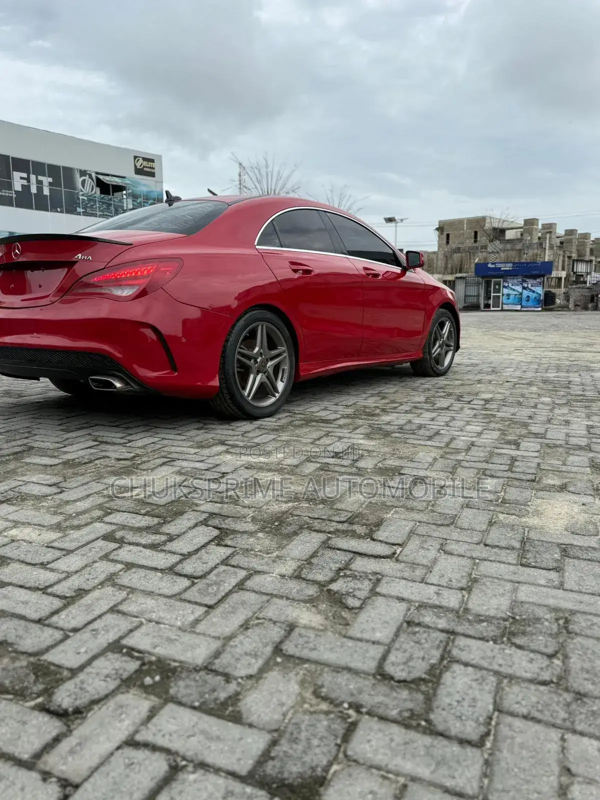 Mercedes-Benz CLA-Class 2015 Red