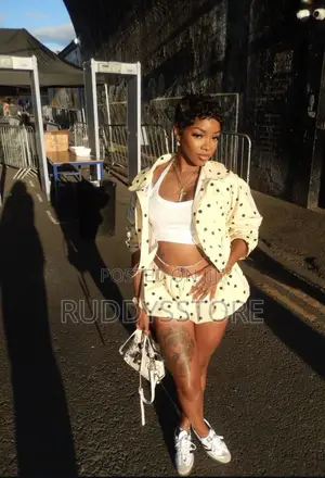 Chic Polka Dot Short Set