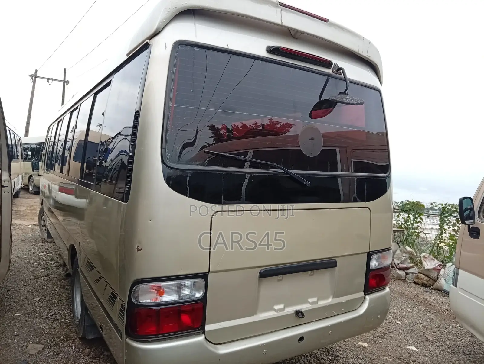 Toyota Coaster 2017 Gold