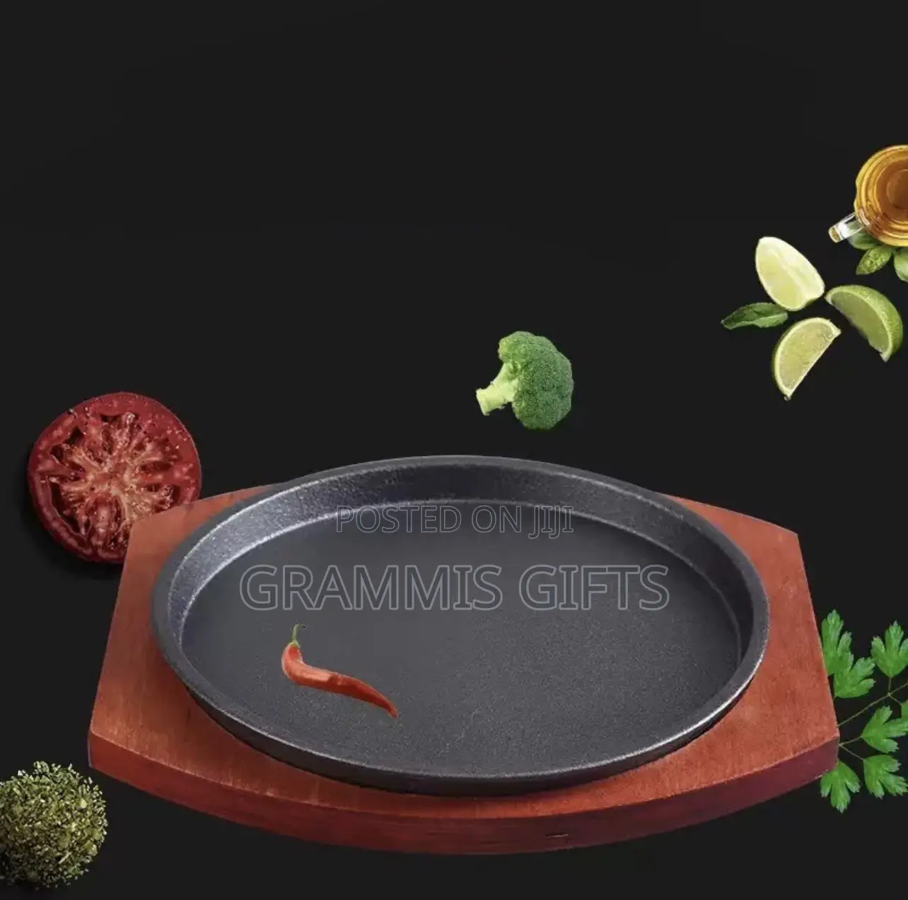 Cast Iron Steak Plate