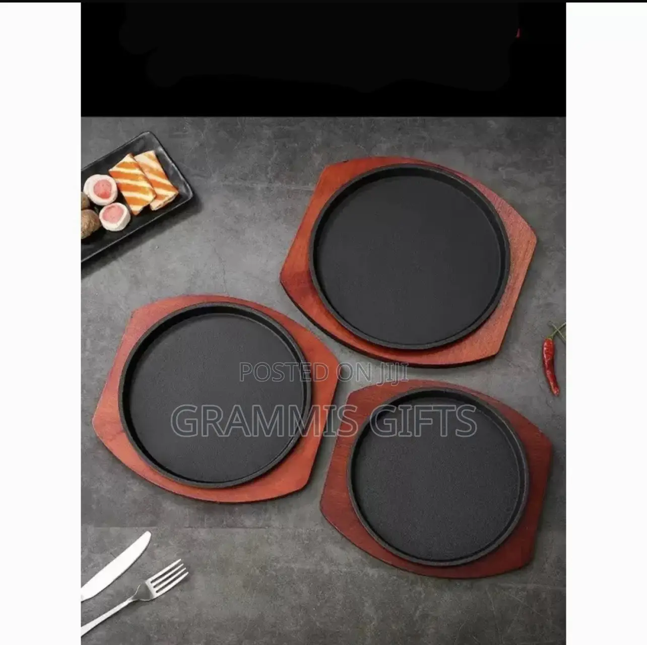 Cast Iron Steak Plate