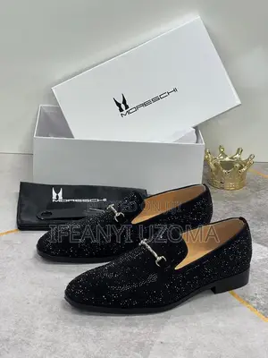 Black Color Designer Corporate Shoe